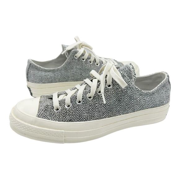 Converse Men's  chuck 70 recycled low-top Oxford sneakers Sz 8.5 - Picture 2 of 14